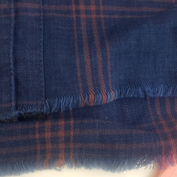 Blank NYC girl plaid button down long sleeve shirt - Picture 4 of 8